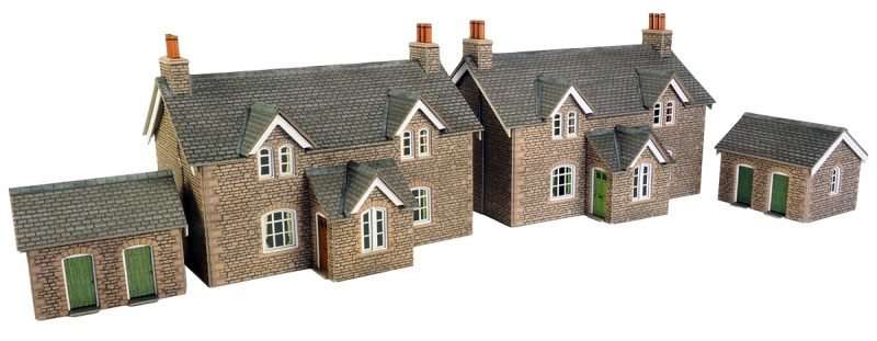 Metcalfe PO255 Workers Cottages Card Kit OO/HO