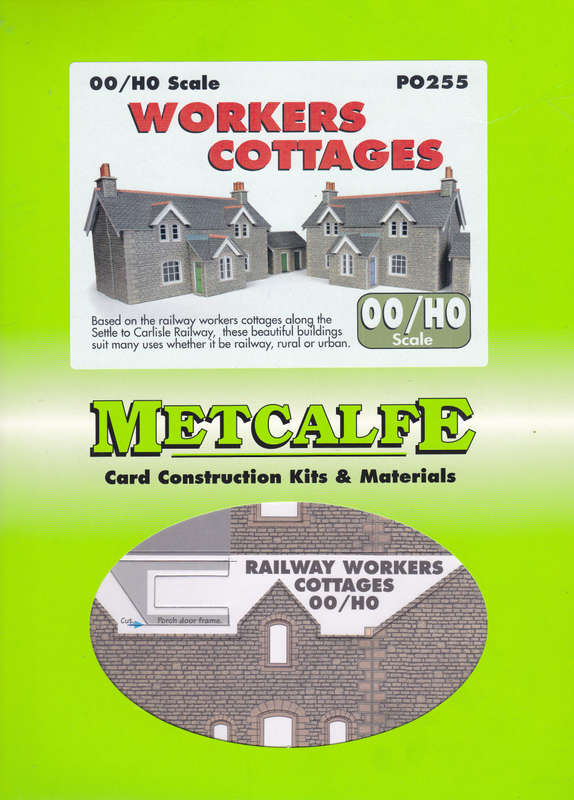 Metcalfe PO255 Workers Cottages Card Kit OO/HO