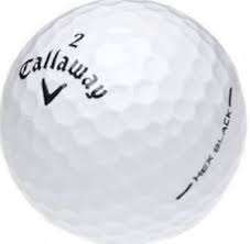 30 X Quality Golf Balls Mix + NEW Callaway Hex Black