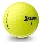 30 X Quality Golf Balls Mix + NEW Srixon Q - Star Yellow