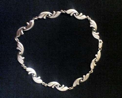 Sterling silver Candida style necklace