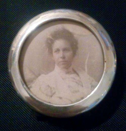 Vintage hallmarked sterling silver photo frame