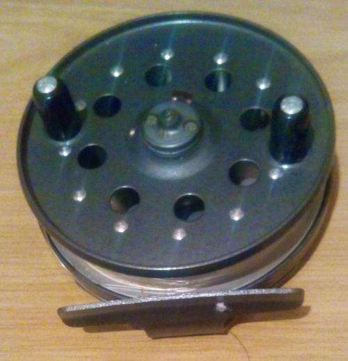 British made  Strike right ultra flo fly fishing reel.