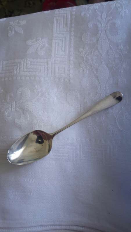 Sterling silver spoon