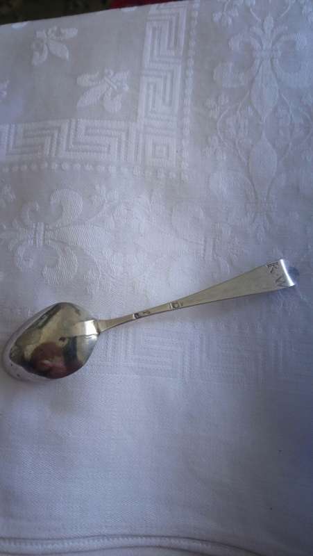 Sterling silver spoon