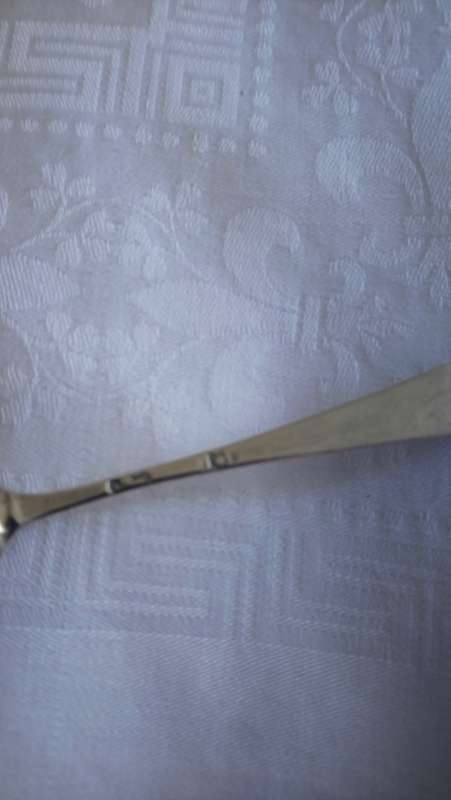 Sterling silver spoon
