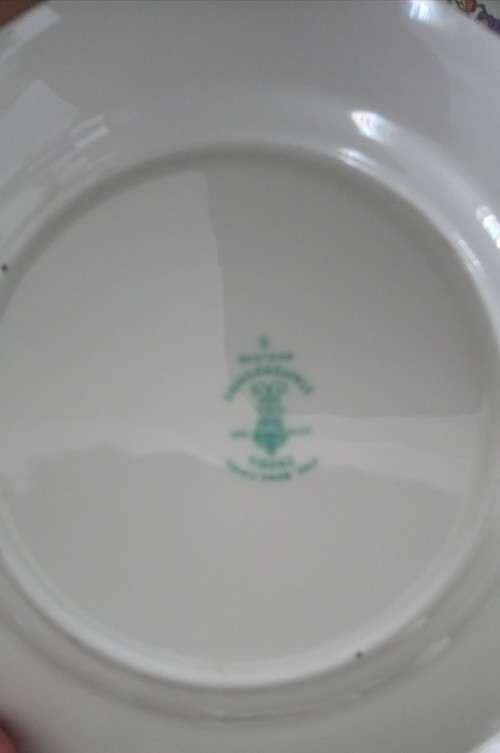 Five Crown Staffordshire plates