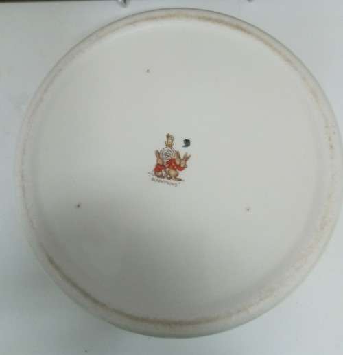 *Rare* Barbara Vernon signed Bunnykins bowl c1930s