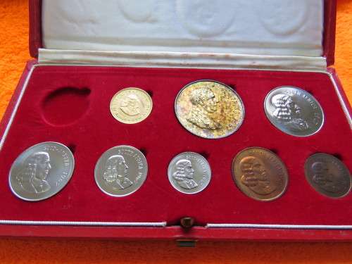 1967 Partial PROOF SET with GOLD R1