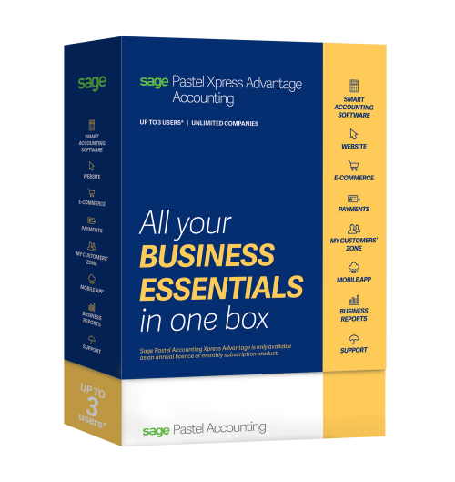 Sage Pastel Xpress V18 (1 User) - NEW software