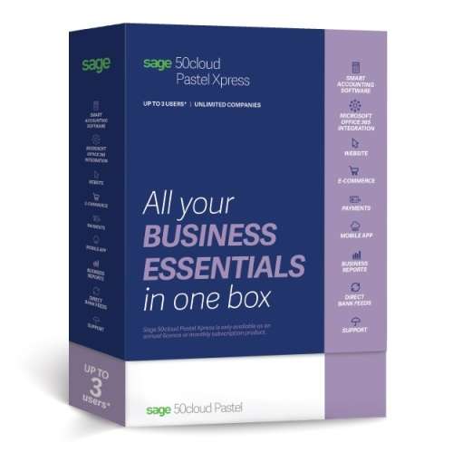 Sage 50cloud Pastel Xpress Accounting (1 User) - NEW software