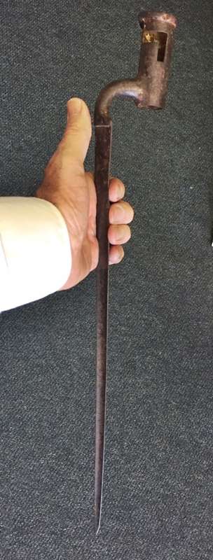 SCARCE ZULU WAR BRITISH SOCKET BAYONET - SALTER & CO