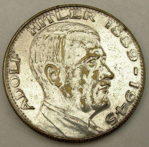 WW2 GERMAN THIRD REICH - HITLER MEDAL - 1889 to 1945