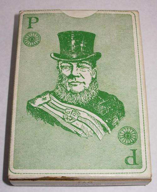 UNOPENED DECK OF PAUL KRUGER PLAYING CARDS - c.1960/61