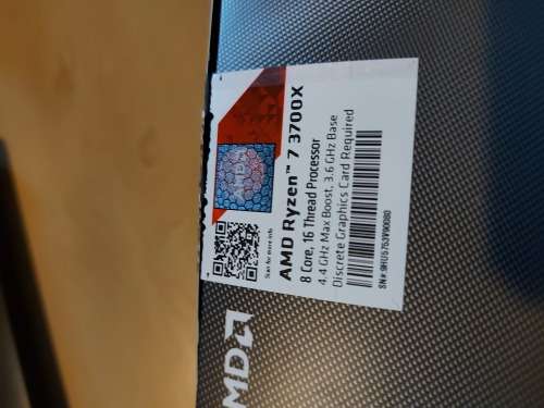 AMD Ryzen7 3700X Processor