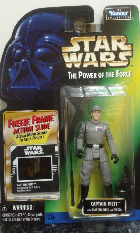Star Wars POTF Captain Piett with Blaster Rifle and Pistol