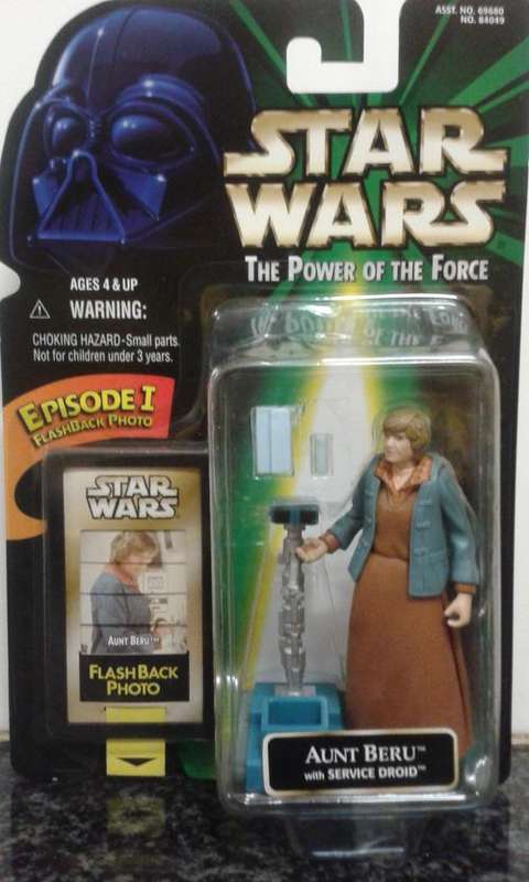 Star Wars POTF Aunt Beru with Service Droid