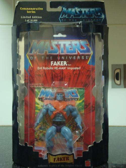 Faker from He-man and the Masters of the Universe Commemorative Series