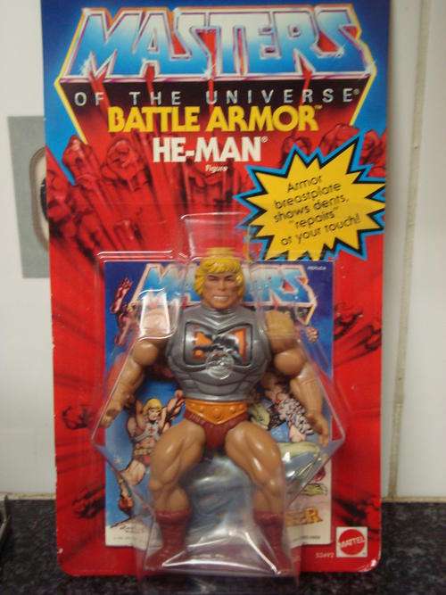 Battle Armor He-man Commemorative Series VHTF!!!