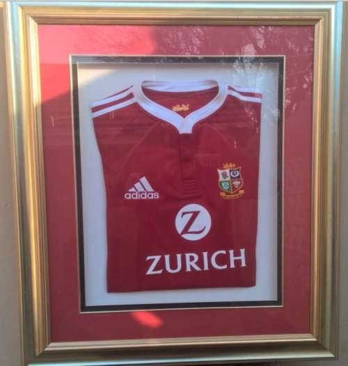 Framed British and Irish Lions 2005 Jersey
