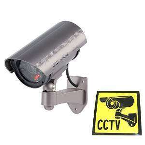 FAKE DUMMY CAMERA WATERPROOF IR LED SECURITY CAMERA