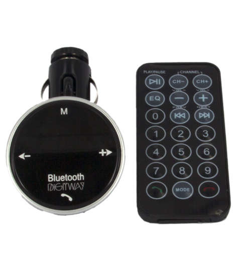 DIGITWAY HANDS-FREE CALL CAR MP3, CHARGER FM MODULATOR