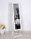 FULL LENGTH DRESSING JEWELLERY CABINET WITH MIRROR