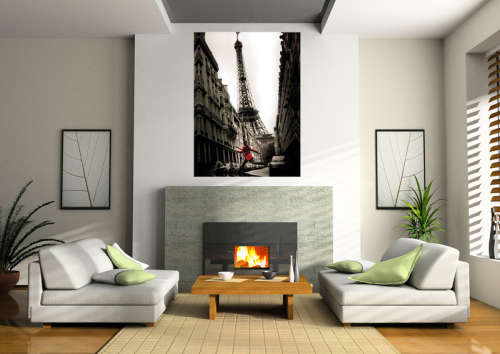 50CM x 70CM Paris Eiffel Tower Canvas Print