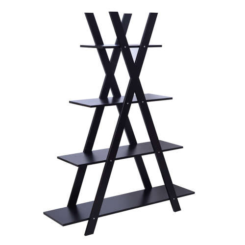 4 Layer Ladder Bookshelf
