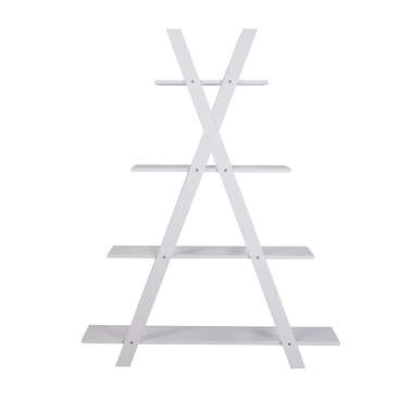 4 Layer Ladder Bookshelf