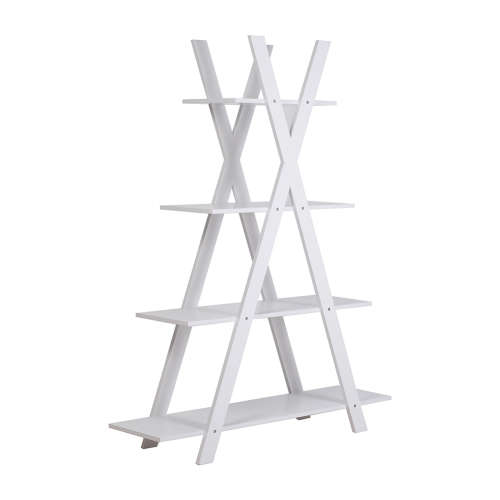 4 Layer Ladder Bookshelf
