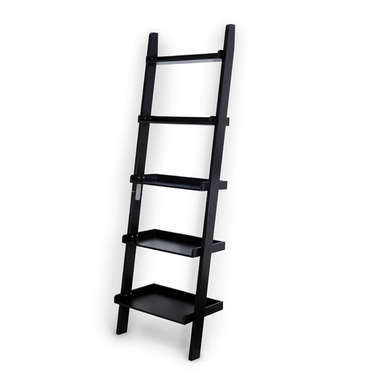 Wooden Ladder Bookshelf