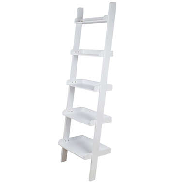 Wooden Ladder Bookshelf