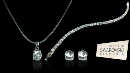 Elegant Swarovski Trio set
