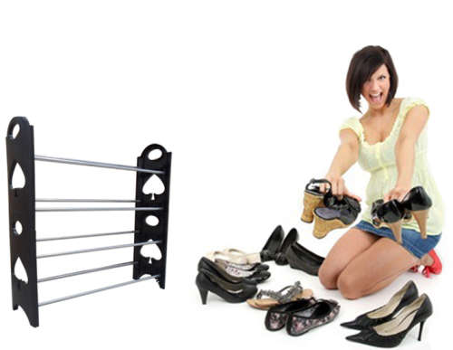 Buy 1 get 1 Free - Stackable Shoe Rack