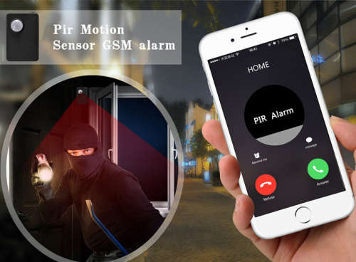 Mini Wireless PIR MP Anti-theft Alarm System