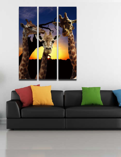90CM X 120CM 3 PANEL CANVAS
