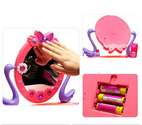 Girls 28pcs Musical Dream Dresser With Lighting