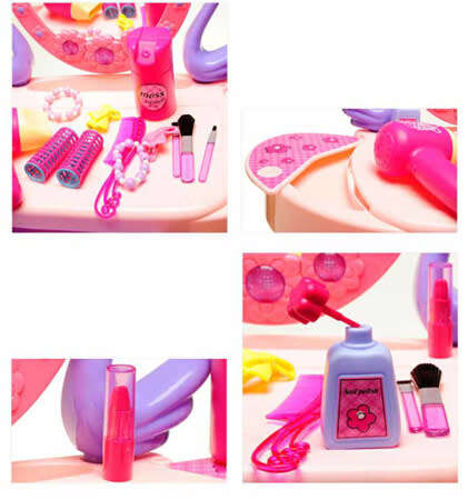 Girls 28pcs Musical Dream Dresser With Lighting