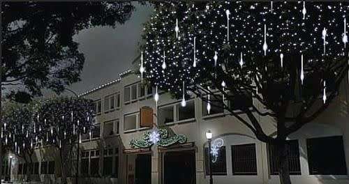 White Meteor LED Light 30cm
