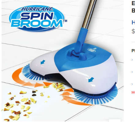 HURRICANE SPIN BROOM