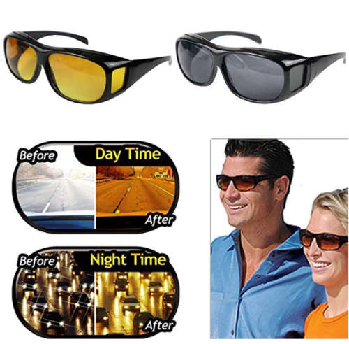 2X UNISEX HD VISION SUNGLASSES