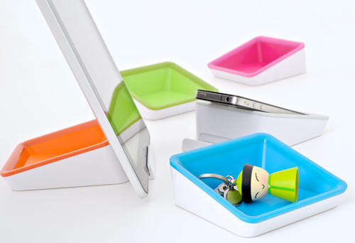 Universal Multi-function Tablet/Phone Stand and Storage Tray