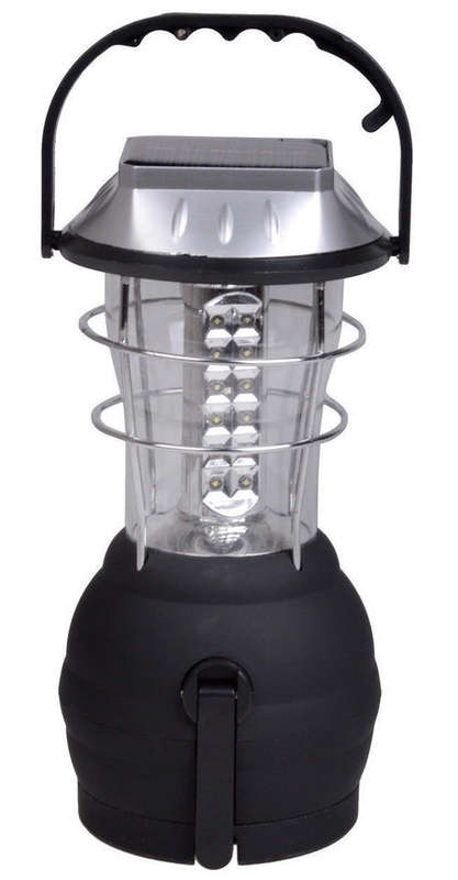 5 ways rechargeable 36 Hand Crank mobile Solar Lantern