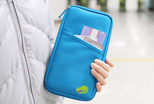 Travel & Passport Document Holder