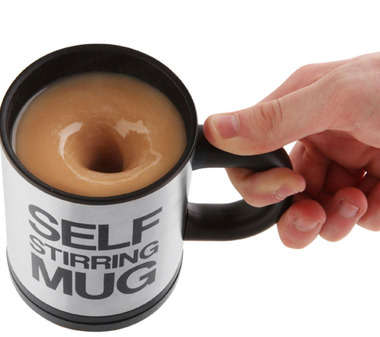 SELF STIRRING MUG