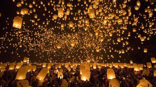 PACK OF 10 SKY LANTERNS