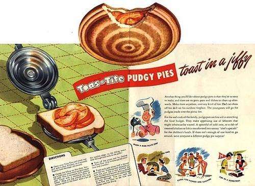 Toast Tite, Sandwich Grill, Bread Pan-Dessert maker 