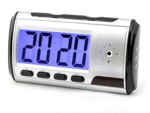 REMOTE CONTROLED MULTI-FUNCTION SPY CAMERA CLOCK