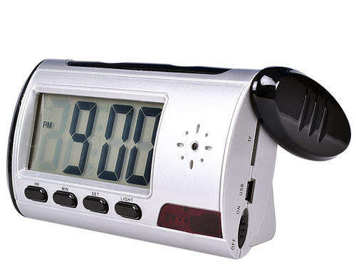 REMOTE CONTROLED MULTI-FUNCTION SPY CAMERA CLOCK
